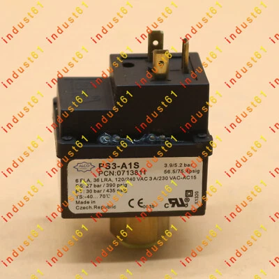 New Emerson PS3-A1S 2/3.5bar Alco Pressure Switch FREE SHIP - Image 1 of 4