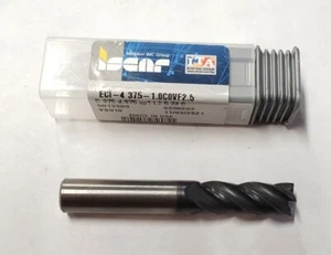 ISCAR ECI - 4 375-1.0C0VF2.5 D.375 VS910 #3398283 4-Flute Endmill  - Picture 1 of 3