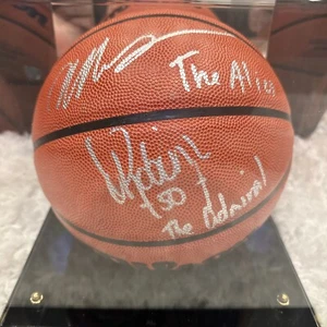 Victor Wembanyama “The Alien” David Robinson “The Admiral” Signed Basketball - Picture 1 of 5