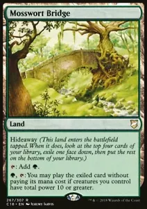 Magic the Gathering MTG Mosswort Bridge (267) Commander 2018 LP - Picture 1 of 1