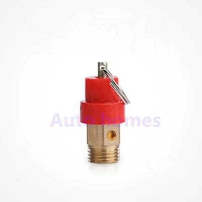 Pneumatic air compressor Safety valve 1/8 1/4 3/8 1/2 inch 8bar External thread - Image 1 of 4