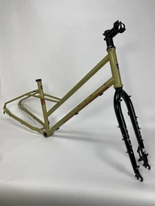 New Marin Larkspur Frame Set Surly Fork Size Small Mixte Adventure Step Thru MTB - Picture 1 of 17