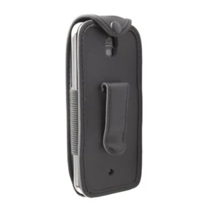 caseroxx Leather-Case with belt clip for Nokia 6300 4G in black made of genuine - Picture 1 of 6