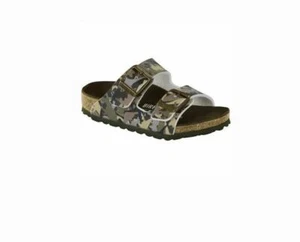 Sandalias para niños Birkenstock Arizona Dino Camuflado Caqui Talla EUR 32 (EE. UU. 1) Calce Estrecho - Imagen 1 de 3