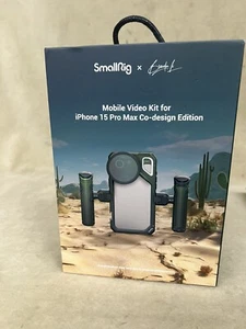 SmallRig Brandon Li Mobile Video Kit Quick Release Handles for iPhone 15 Pro Max - Picture 1 of 6