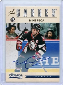2012-13 Classics Signatures Autographs #177 Mike Peca - Bild 1 von 2