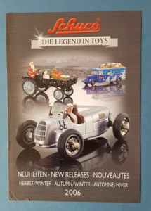Schuco catalogue/brochure novelties autumn/winter 2006 THE LEGEND IN TOYS A4 born - Picture 1 of 1