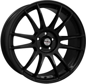 Alloy Wheels 17" Calibre Suzuka Black Gloss For Mitsubishi Endeavor 03-11
