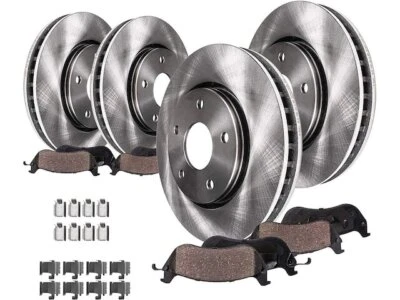 For 2015-2019 Lincoln MKT Brake Pad and Rotor Kit Detroit Axle 67573MCSN - Image 1 of 2