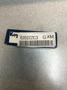 KOYO 6202ZZC3 LAGER METALL ABGEDICHTET 6202 ZZ C3 15x35x11 mm JAPAN - Bild 1 von 1