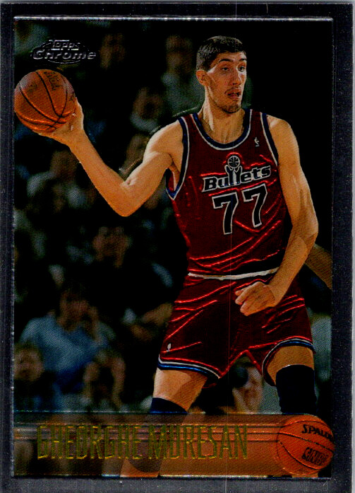 Gheorghe Muresan 1996 Topps Chrome #77 Basketball Card