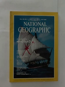 National Geographic July 1982 In The Wake Sinobao Collectibles - Picture 1 of 2
