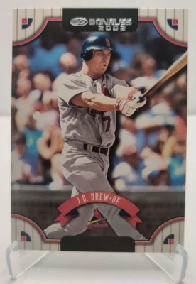 2002 Donruss #136 J.D. Drew St. Louis Cardinals Baseball Card - Image 1 of 2