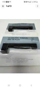 Epson ERC-09 VIOLA nastro senza cuciture - cartuccia nastro originale NUOVISSIMA con scatola - Foto 1 di 2