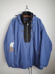Vintage Bogner Siegfried & Roy Blue Lined Ski Jacket Pullover Large Hooded EUC - Picture 1 of 5