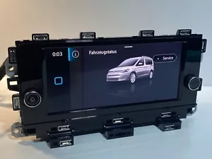 VW CADDY Headunit DAB RADIO MIB3 Monitor Screen Multimedia Carplay APP Android - - Bild 1 von 6