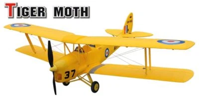 Dynam Tiger Moth EPO 1270mm RTF Komplett Set Doppeldecker De Havilland DH 82 - Bild 1 von 4