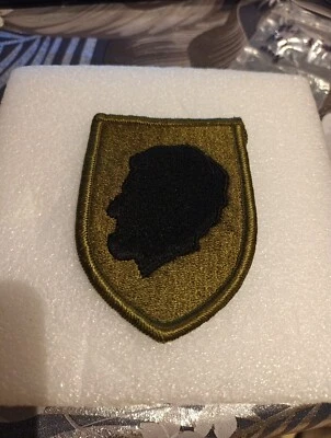 Patch armée us US ARMY ILLINOIS NATIONAL GUARD KAKI original   - Photo 1/3