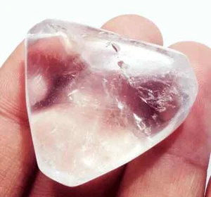 100% Natural Crystal Quartz Tumble 104.35 Ct Certified Loose Gemstone - Picture 1 of 6