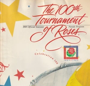 1989 Tournament Roses Official Souvenir Parade Program Shirley Temple Marshal - Picture 1 of 3