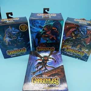 NECA Gargoyles Demona, Bronx, Hudson and Goliath (packaging has some Wear) - Picture 1 of 22