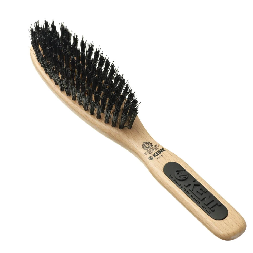 Kent PF05 Narrow Flat Nylon Bristle Straightening Grooming Styling Hair Brush - Image 1 of 1