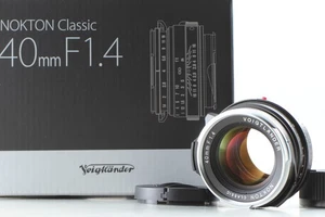 [Top MINT in Box] Voigtlander NOKTON classic 40mm F1.4 MC Lens VM Leica M JAPAN - Picture 1 of 9