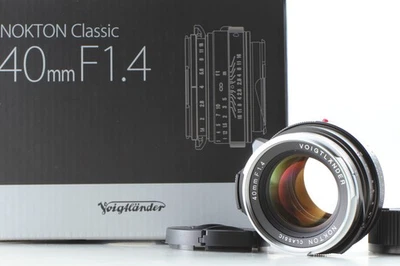 [Top MINT in Box] Voigtlander NOKTON classic 40mm F1.4 MC Lens VM Leica M JAPAN - Image 1 of 4
