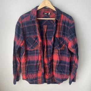 BDG Urban Outfitters Hemd Damen SP Flanell Tartan kariert Knopf Boyfriend Indie - Bild 1 von 4