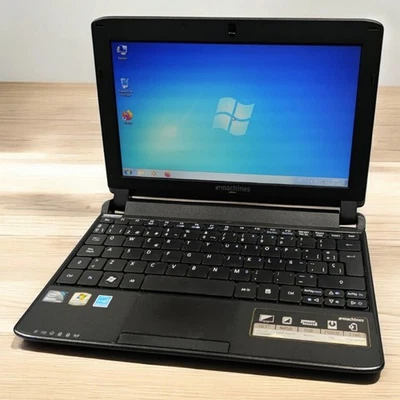 Ordenador portatil eMachines M30 10.1" Intel Atom N450 1GB RAM  80GB W7 Starter - Immagine 1 di 2