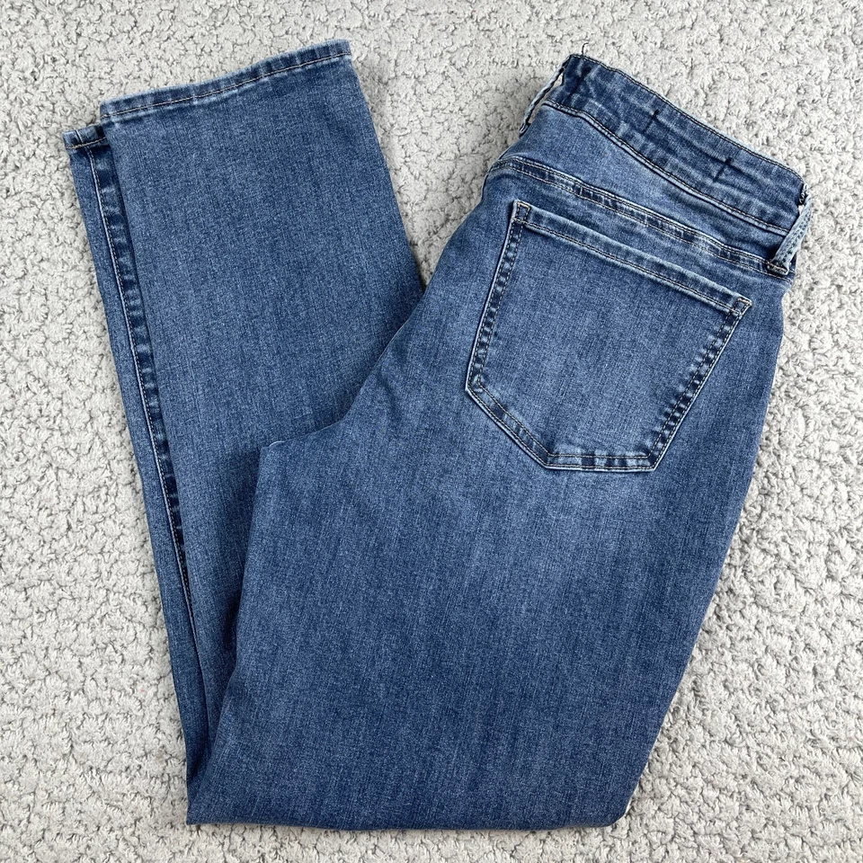 NYDJ Jeans Womens 6 Margot Girlfriend Stretch High Rise Tapered Cool Embrace - Image 1 of 4