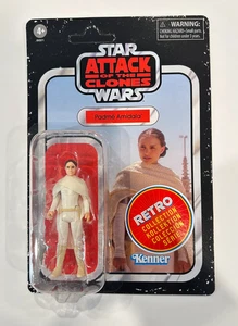 Star Wars The Retro Collection AOTC Padme Amidala 3,75" Figur NEUWERTIG UNPUNCHED - Bild 1 von 7