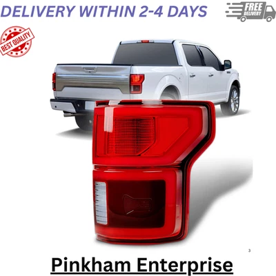 LED Lariat/Platinum Tail Lights Compatible With Ford F150 2018 2019 2020 w/Bl... - Image 1 of 4