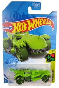 Hot Wheels 2021 Dino Riders • T-Rextroyer • Light Green 1:64 Diecast Car - Picture 1 of 2