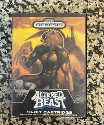 Altered Beast (Sega Genesis, 1989) Authentic CIB w/ Manual - Tested! - Image 1 of 3
