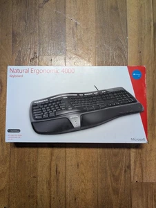 Microsoft - B2M-00012 Natural Ergonomic 4000 Wired Keyboard - Model: 1048 - Picture 1 of 4