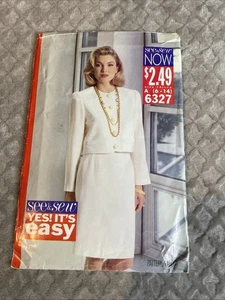 Butterick Patterns (W) ~ All Patterns are Size 6-14   # 5758 Uncut - Foto 1 di 1