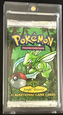 Коробка свежая 💎 Pokemon Jungle Booster Pack Scyther - Wizards of the Coast 1999 - Изображение 1 из 2