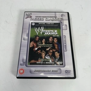 WWE Tagged Classics - WrestleMania 2000 DVD (2 Disc Set) VGC - Picture 1 of 3