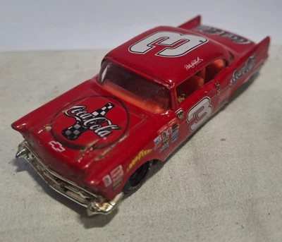 Vintage 1999 Hasbro 1/64 Scale '57 Chevrolet Bel Air Coca-Cola NASCAR  TC-279 - Image 1 of 3