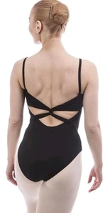 Gedrehtes Mädchen-Ballett-Trikot mit überkreuztem Rücken 01D0027 - Bild 1 von 7