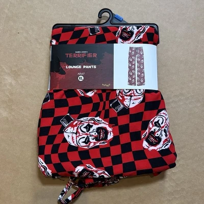 Terrifier Horror Movie Art The Clown Lounge Pajama Pants - Size XL - Image 1 of 4