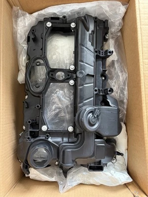🔥12-16 BMW 3/4 Series 2.0 N26 Engine VALVE COVER W/gaskets Assembly 11127633630 - Image 1 of 3