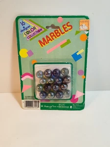 Lot de 16 billes Imperial Toy Corp 1985 scellées collection couleur créateur - Photo 1/7