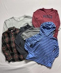 J Crew Crewcuts Boys Shirts Lot Of 6 Various Styles Size Medium (8) - Picture 1 of 14