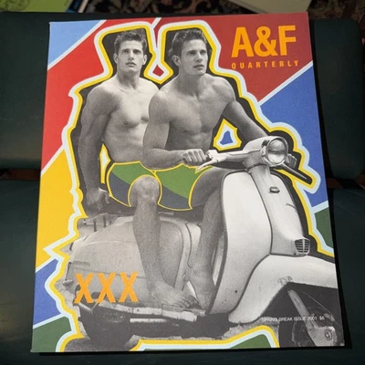 Abercrombie & Fitch Quarterly 2001 Spring Break Issue Book Catalog XXX Foto 1 de 4