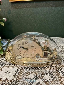 SEIKO Table Clock Interior Showa Retro - Picture 1 of 10