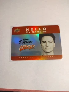 25/25 Ud Mvp Hello My Name Is Ryan Suzuki #Hni-14 - Picture 1 of 2