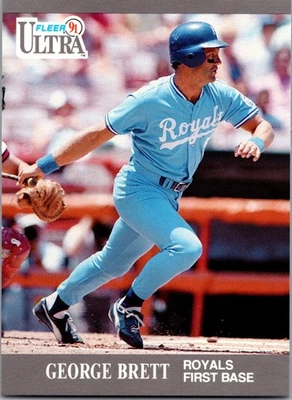 1991 Ultra #144 George Brett - Image 1 of 2
