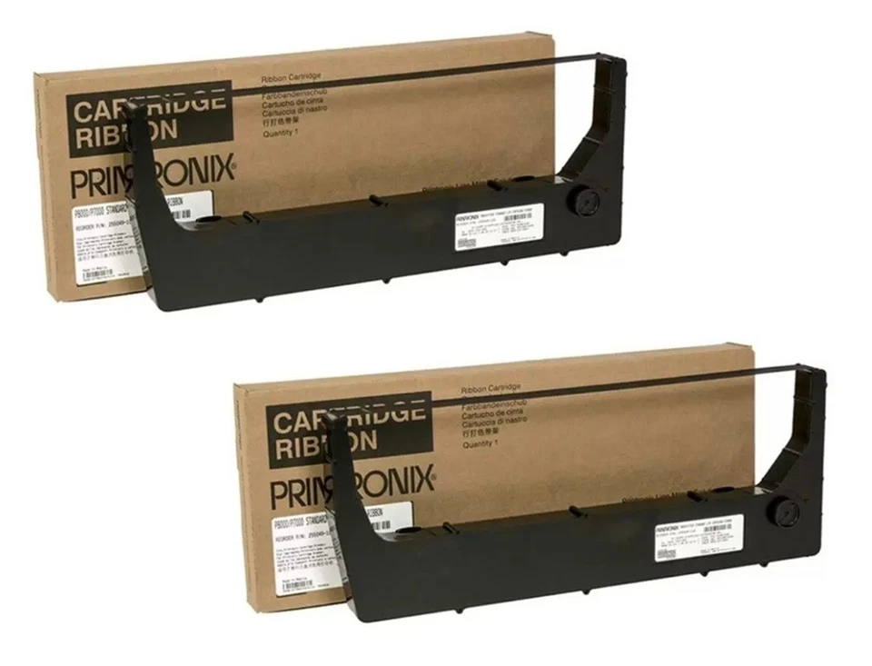 2 X Ribbon PRINTRONIX P7000 P8000 DP 9001 9501 9620 9625 9632 Matrix Printer - Image 1 of 1